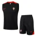 Portugiesisches 2024/25 Tanktop + Shorts - schwarz