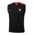 Portugiesisches 2024/25 Tanktop + Shorts - schwarz