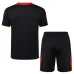 Portugiesisches 2024/25 Trainingsanzug + Shorts - schwarz