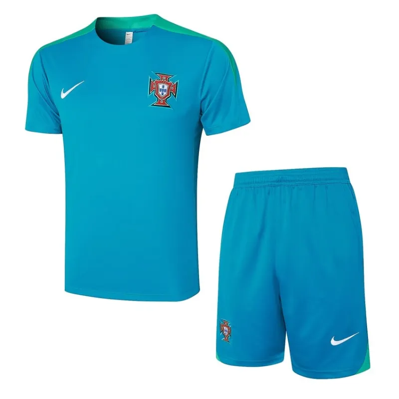 Portugiesisches 2024/25 Trainingsanzug + Shorts - grün