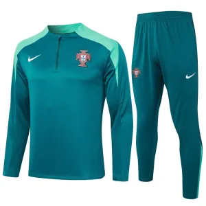 Portugiesisches 2024/25 Langarmsportbekleidung + Hosen - grün