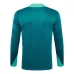 Ropa de deporte de manga larga + pantalones de Portugal 2024/25 - verde