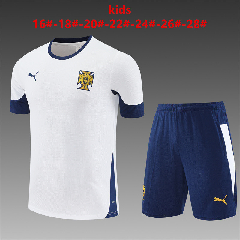 Portugal 2025/26 Kinder Trainingsanzug weiß