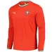 Portugal 2025/26 Heimtrikot langarm - Rot