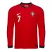 Portugal RONALDO 2025/26 Heimtrikot langarm - Rot