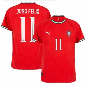 Portugal JOAO FÉLIX Kinder-Trikot 2025/26 Heim - Rot