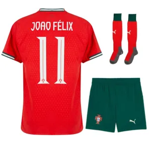 Portugal JOAO FÉLIX Kinder-Kit 2025/26 Heim - Rot
