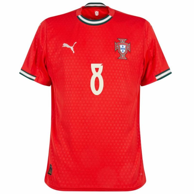 Portugal B. FERNANDES 2025/26 Heimtrikot - Rot