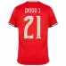 Portugal DIOGO J 2025/26 Heimtrikot - Rot
