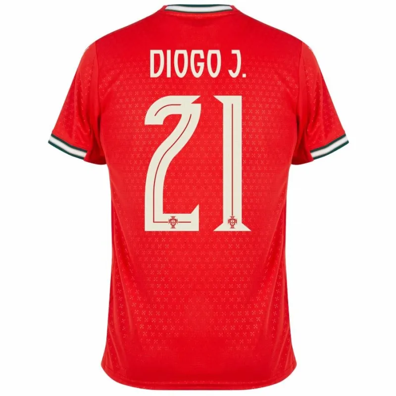 Portugal DIOGO J 2025/26 Heimtrikot - Rot