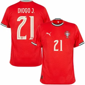 Portugal DIOGO J 2025/26 Heimtrikot - Rot