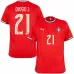 Portugal DIOGO J 2025/26 Heimtrikot - Rot