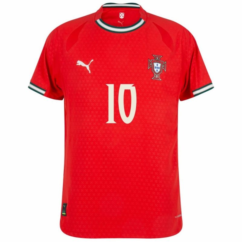 Portugal BERNARDO 2025/26 Heimtrikot - Rot