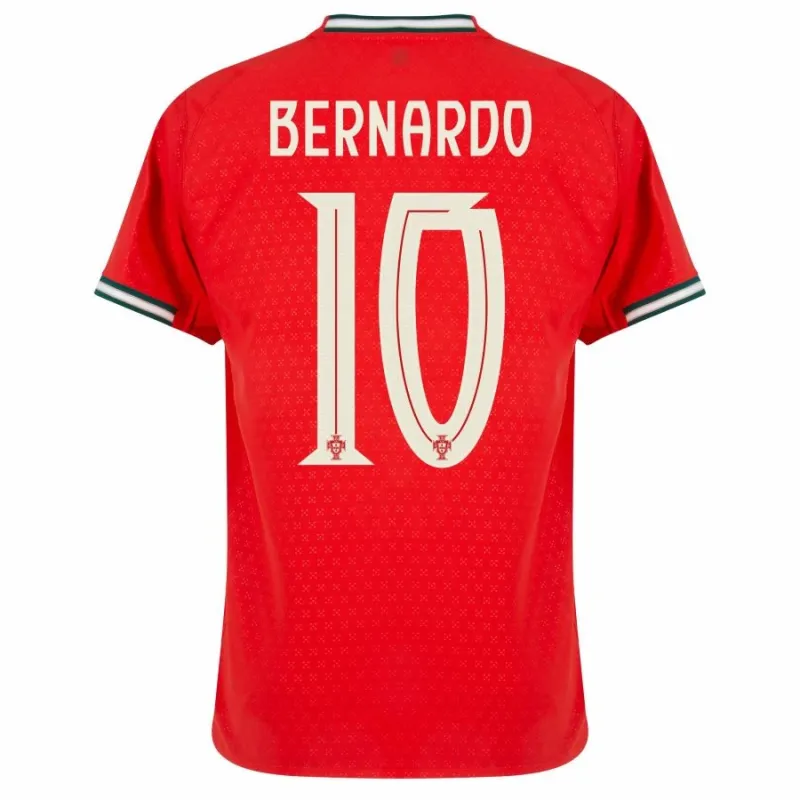 Portugal BERNARDO 2025/26 Heimtrikot - Rot