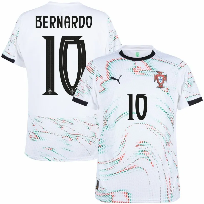 Portugal DIOGO J 2025/26 Auswärtstrikot - Weiß