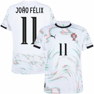 Portugal BERNARDO 2025/26 Auswärtstrikot - Weiß