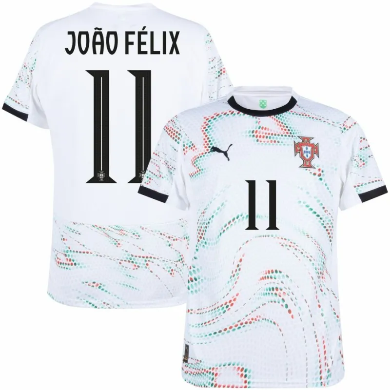 Portugal BERNARDO 2025/26 Auswärtstrikot - Weiß