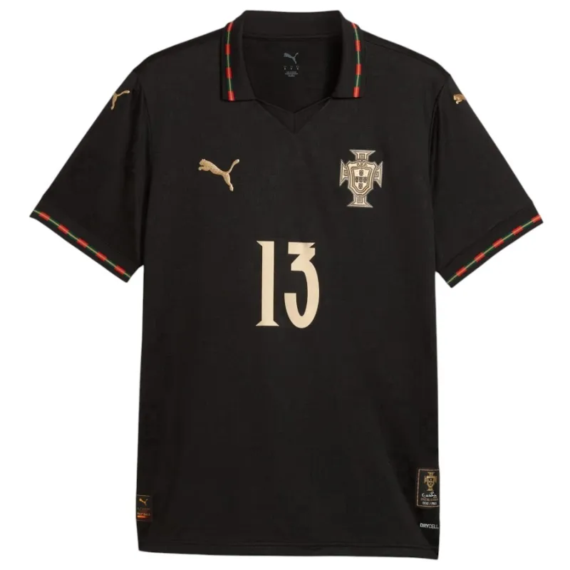 Portugal EUSÉBIO 2025/26 Sonderedition Kindertrikot - Schwarz