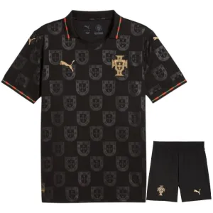 Portugal 2025/26 Sonderedition Kinder-Set - Schwarz