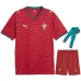 Kit di casa per bambini della Portogallo 2026/27 - Rosso