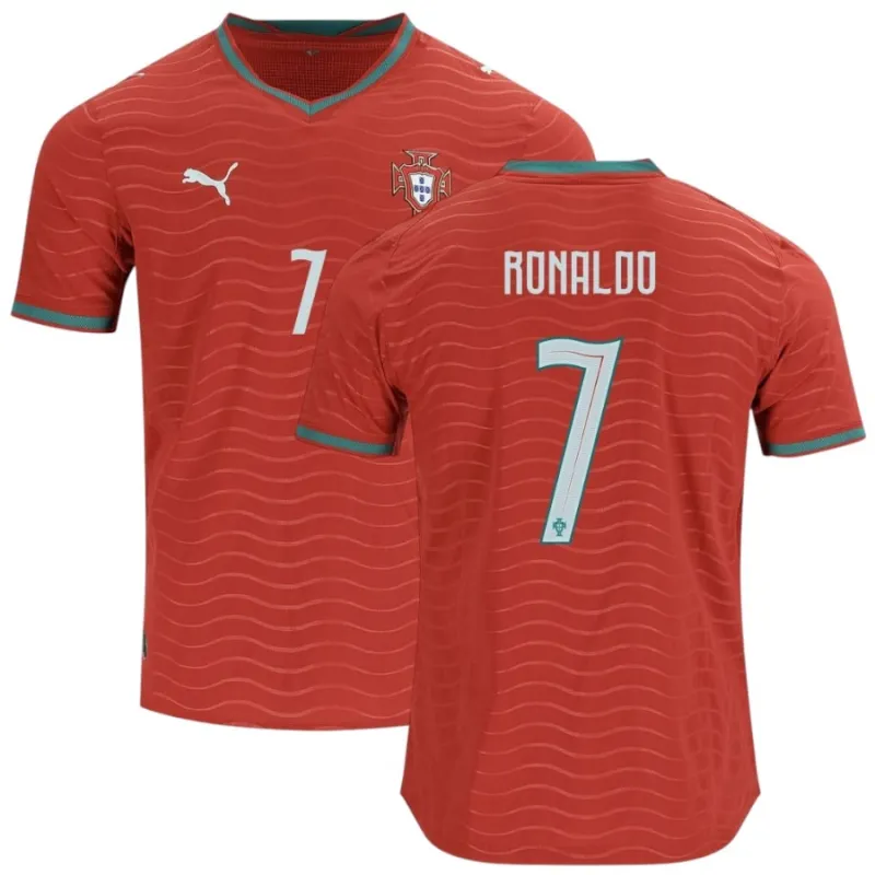 Portugal RONALDO 2026/27 Heimtrikot - Rot
