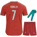 Portogallo RONALDO Kit bambino 2026/27 Casa - Rosso