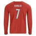 Portogallo RONALDO Maglia Casa a maniche lunghe 2026/27 - Rosso