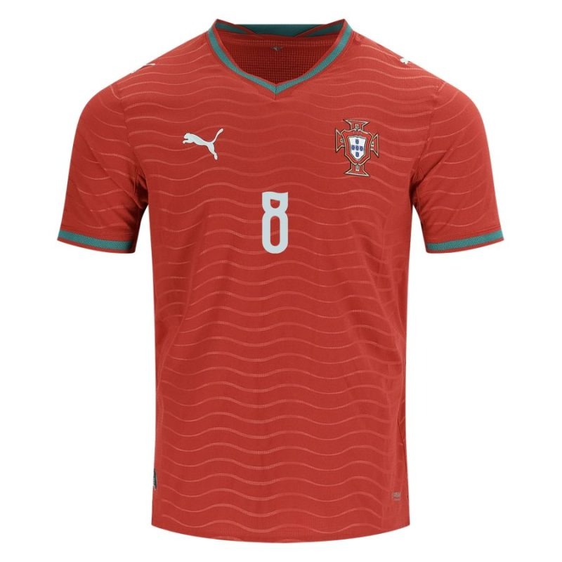 Portogallo B.FERNANDES Kit bambino 2026/27 Casa - Rosso