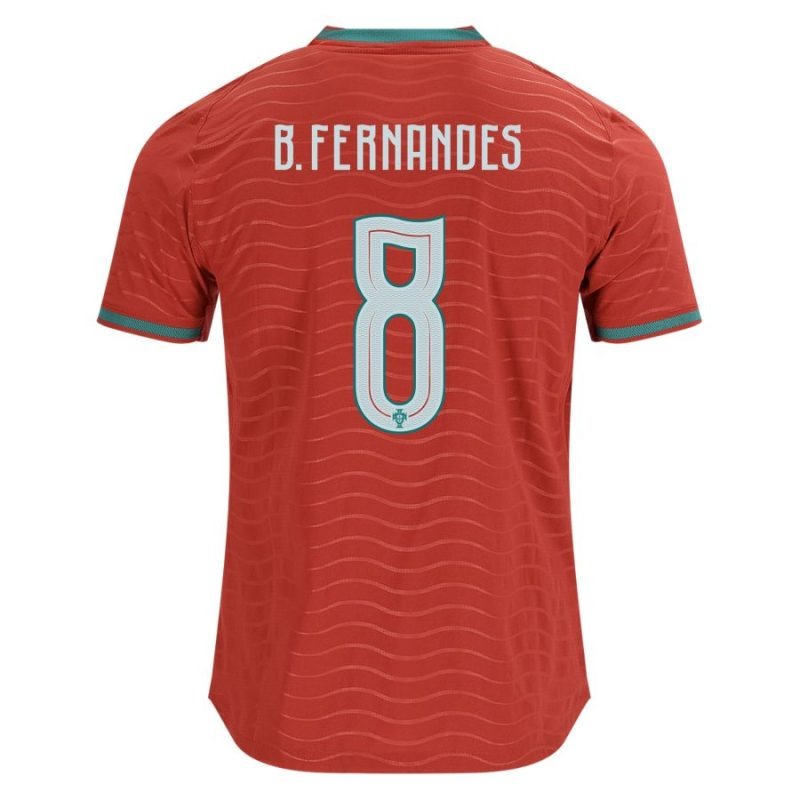 Portogallo B.FERNANDES Kit bambino 2026/27 Casa - Rosso