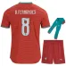 Portogallo B.FERNANDES Kit bambino 2026/27 Casa - Rosso