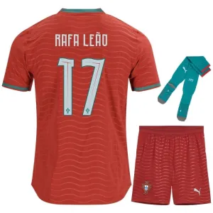 Portugal RAFA LEAO Kinder-Kit 2026/27 Heim - Rot