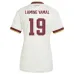 Spagna LAMINE YAMAL 2026/27 maglia trasferta donna bianca
