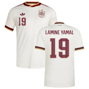 España LAMINE YAMAL 2026/27 camiseta visita blanca