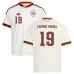Spagna LAMINE YAMAL 2026/27 maglia trasferta bambino bianca