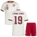 Spagna LAMINE YAMAL 2026/27 set maglia trasferta bambino bianca