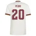 Spain PEDRI 2026/27 away jersey white