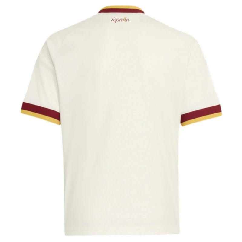 Spagna 2026/27 maglia trasferta bambino bianca