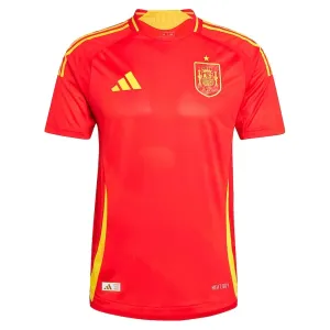 Spanien 2024/25 Heim Spieler-Trikot - Rot