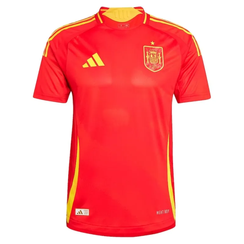 Spanien 2024/25 Heim Spieler-Trikot - Rot