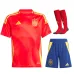 Espagne 2024-25 Domicile Enfant Kit Supporter - Rouge