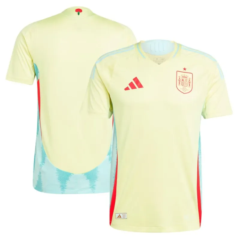 Spanien 2024/25 Auswärtstriklot - Spielerversion - Gelb