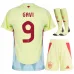 Conjunto de camisa de campo para niños de España de Gavi 2024/25 - Amarillo