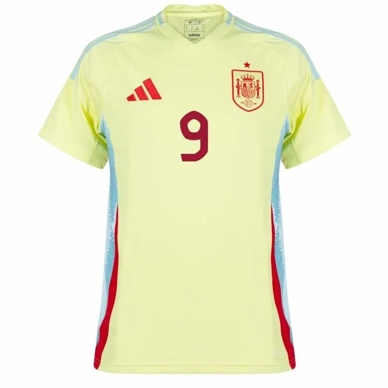 Conjunto de camisa de campo para niños de España de Gavi 2024/25 - Amarillo