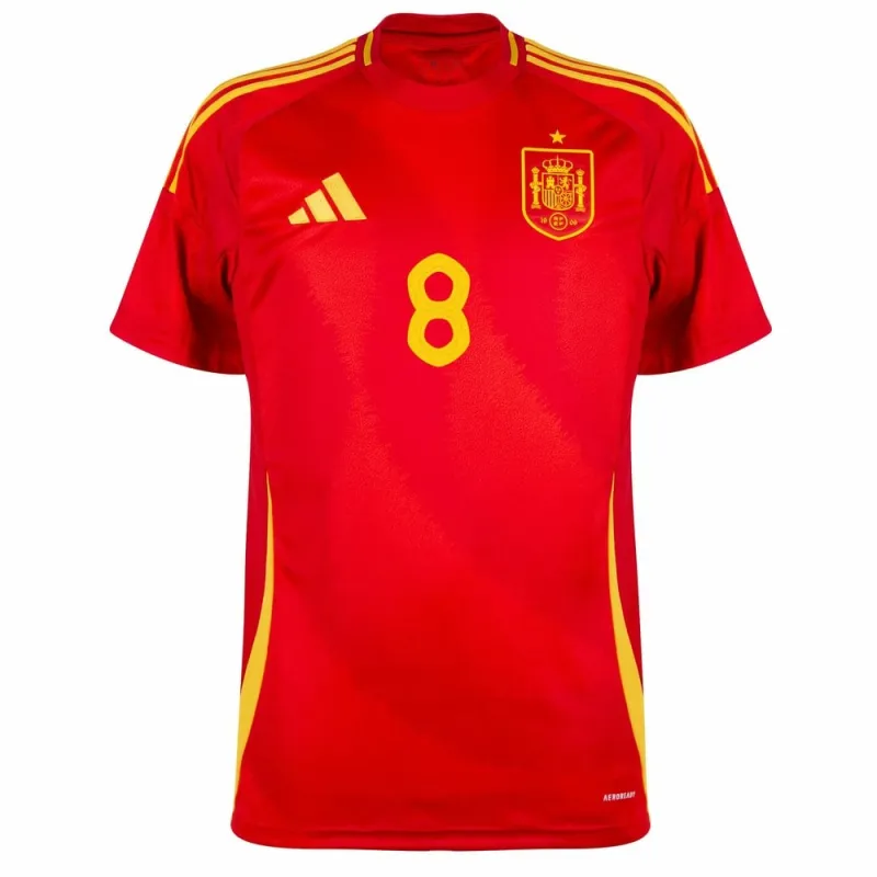 Camisa principal de España de Pedri 2024/25 - Roja