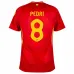 Camisa principal de España de Pedri 2024/25 - Roja