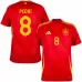 Camisa principal de España de Pedri 2024/25 - Roja