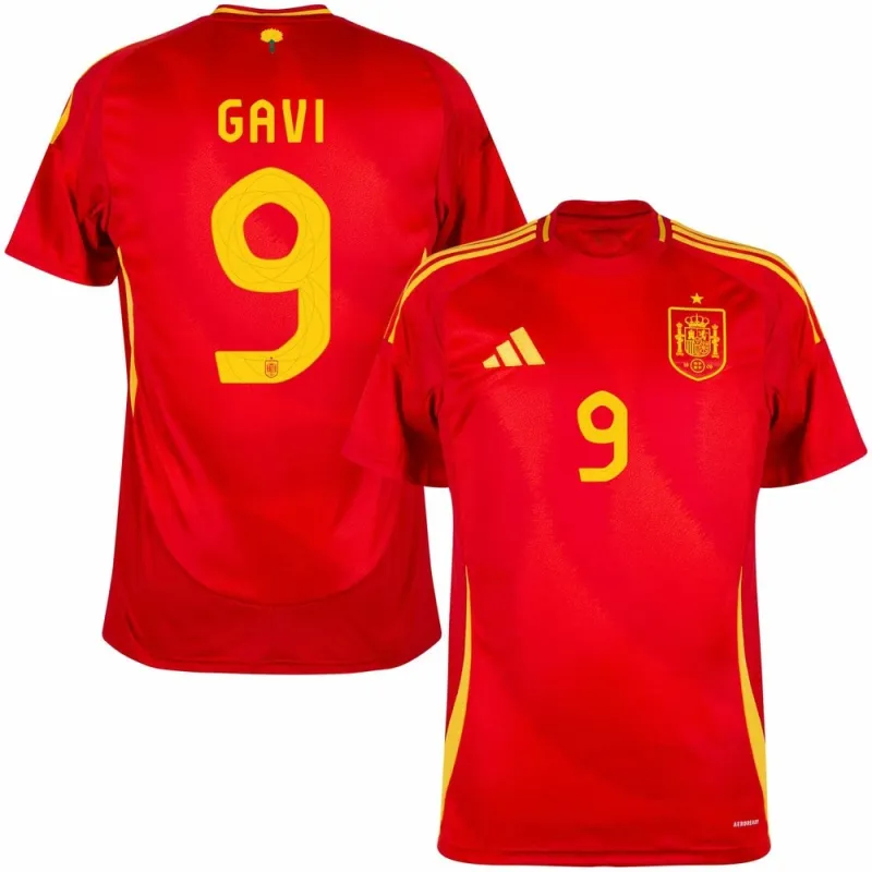Camisa principal de España de Gavi 2024/25 - Roja