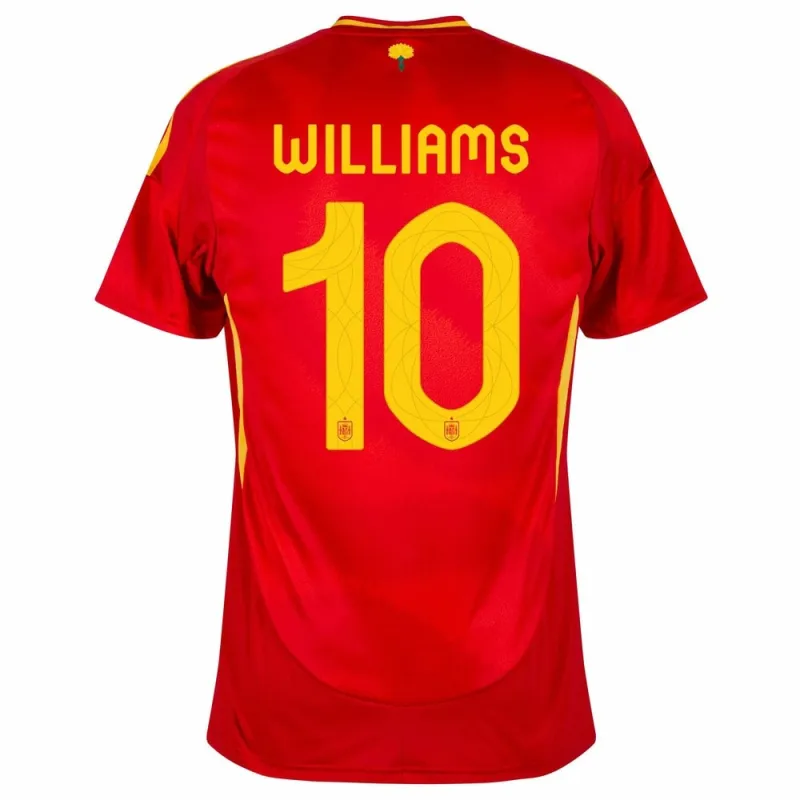 Camisa principal de España de Williams 2024/25 - Roja