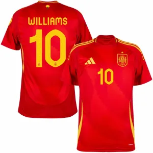 Camisa principal de España de Williams 2024/25 - Roja