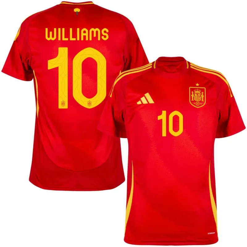 Camisa principal de España de Williams 2024/25 - Roja